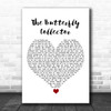 The Jam The Butterfly Collector White Heart Song Lyric Print