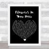The Lumineers Flowers In Your Hair Black Heart Song Lyric Print