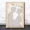 Tinie Tempah Written In The Stars Man Lady Bride Groom Wedding Song Lyric Music Wall Art Print