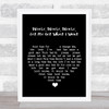 The Smiths Please, Please, Please, Let Me Get What I Want Black Heart Song Lyric Print