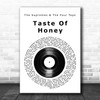 The Supremes & The Four Tops Taste Of Honey Vinyl Record Song Lyric Print