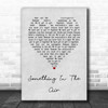 Thunderclap Newman Something In The Air Grey Heart Song Lyric Print