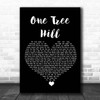 U2 One Tree Hill Black Heart Song Lyric Print