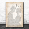 Elvis Presley There's Always Me Man Lady Bride Groom Wedding Song Lyric Music Wall Art Print