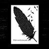 Billie Eilish Idontwannabeyouanymore Black & White Feather & Birds Song Lyric Music Art Print