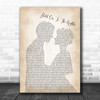 Richard Marx Hold On To The Nights Song Lyric Man Lady Bride Groom Wedding Music Wall Art Print