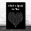 Annie Lennox I Put a Spell on You Black Heart Song Lyric Music Art Print