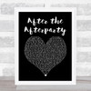 Charli XCX After the Afterparty Black Heart Song Lyric Music Art Print