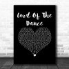 The Dubliners Lord Of The Dance Black Heart Song Lyric Music Art Print