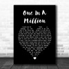 Conway Twitty One In A Million Black Heart Song Lyric Music Art Print