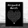 Paramore Misguided Ghosts Black Heart Song Lyric Music Art Print