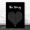 Sara Ramirez The Story Black Heart Song Lyric Music Art Print