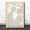 Tom Jones It's Not Unusual Man Lady Bride Groom Wedding Song Lyric Music Wall Art Print