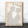 Phil Collins Against All Odds Man Lady Bride Groom Wedding Song Lyric Music Wall Art Print