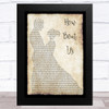 Champaign How Bout Us Man Lady Dancing Song Lyric Music Art Print