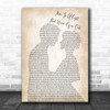 The Smiths There Is A Light That Never Goes Out Bride Groom Song Lyric Music Wall Art Print