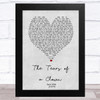 The Miracles The Tears of a Clown Grey Heart Song Lyric Music Art Print