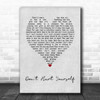 Marillion Don't Hurt Yourself Grey Heart Song Lyric Music Art Print