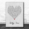 The Offspring Defy You Grey Heart Song Lyric Music Art Print