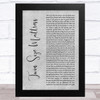 The Front Bottoms Twin Size Mattress Grey Rustic Script Song Lyric Music Art Print