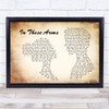 Bon Jovi In These Arms Man Lady Couple Song Lyric Music Art Print