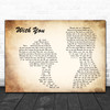 Tyler Shaw With You Man Lady Couple Song Lyric Music Art Print