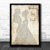 Ed Sheeran Thinking Out Loud Lesbian Couple Two Ladies Dancing Song Lyric Music Art Print