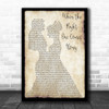 Clare Bowen & Sam Palladio When The Right One Comes Along Lesbian Couple Two Ladies Dancing Song Lyric Music Art Print