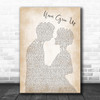 Taylor Swift Never Grow Up Man Lady Bride Groom Wedding Song Lyric Music Art Print