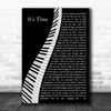 Imagine Dragons It's Time Piano Song Lyric Music Art Print
