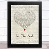 The Cranberries In The End Script Heart Song Lyric Music Art Print
