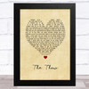 Biffy Clyro The Thaw Vintage Heart Song Lyric Music Art Print