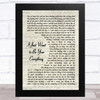 Andy Gibb I Just Want to Be Your Everything Vintage Script Song Lyric Music Art Print