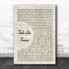 Joe Cocker Feels Like Forever Vintage Script Song Lyric Music Art Print Joe Cocker Feels Like Forever Vintage Script Song Lyric Music Art Print
