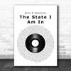 Belle & Sebastian The State I Am In Vinyl Record Song Lyric Music Art Print