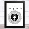 Rex Orange County Loving Is Easy Vinyl Record Song Lyric Music Art Print