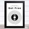 Major Lazer feat. Amber of Dirty Projectors Get Free Vinyl Record Song Lyric Music Art Print