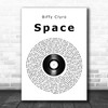 Biffy Clyro Space Vinyl Record Song Lyric Music Art Print