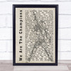 Queen We Are The Champions Freddie Mercury Silhouette Song Lyric Music Wall Art Print