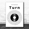 The Wombats Turn Vinyl Record Song Lyric Music Art Print