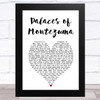 Grinderman Palaces of Montezuma White Heart Song Lyric Music Art Print