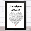 Kenny Thomas Something Special White Heart Song Lyric Music Art Print