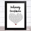 Toots And The Maytals Johnny Coolman White Heart Song Lyric Music Art Print