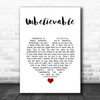 Josh Gracin Unbelievable White Heart Song Lyric Music Art Print