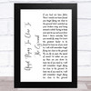 Willie Nelson Angel Flying Too Close To The Ground White Script Song Lyric Music Art Print