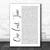 Lin-Manuel Miranda, Christopher Jackson & Original Broadway Cast Of Hamilton One Last Time White Script Song Lyric Music Art Print