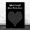 Aerosmith What Could Have Been Love Black Heart Song Lyric Art Print