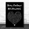 Enter Shikari Dear Future Historians Black Heart Song Lyric Art Print