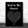 Cleo Laine Send In The Clowns Black Heart Song Lyric Art Print