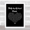 Hayley Westenra Pokarekare Ana Black Heart Song Lyric Art Print